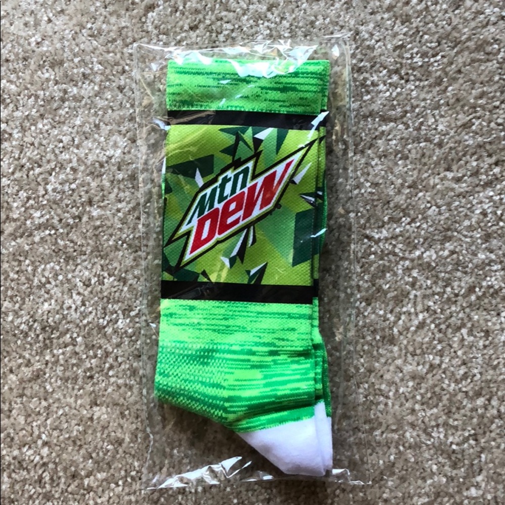 Mountain Dew socks